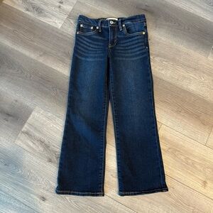Levi’s wide leg dark wash kids jeans size 8 reg